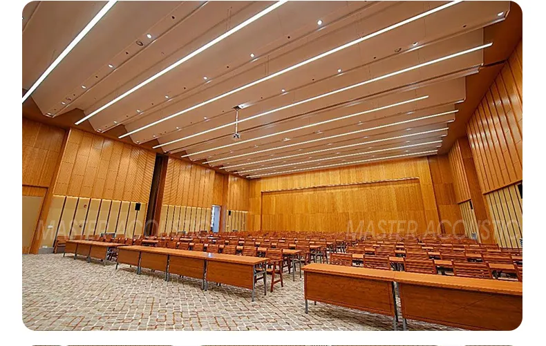 WPC acoustic panel for conference